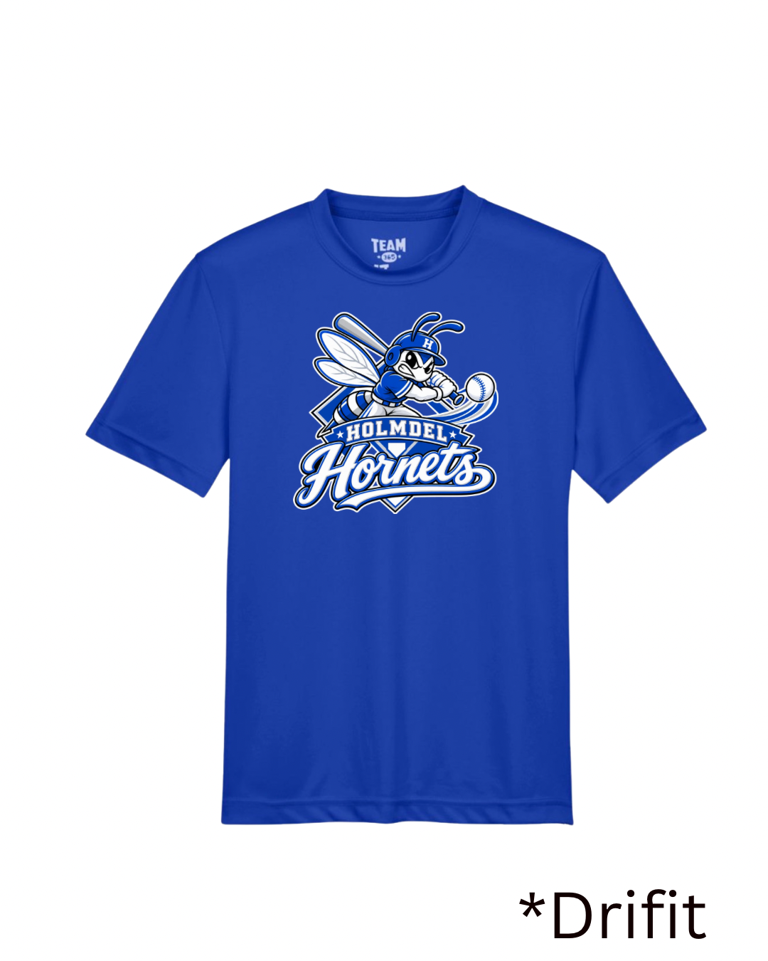 12u Holmdel Hornets Cooperstown Fundraiser Batter Drifit T-shirt
