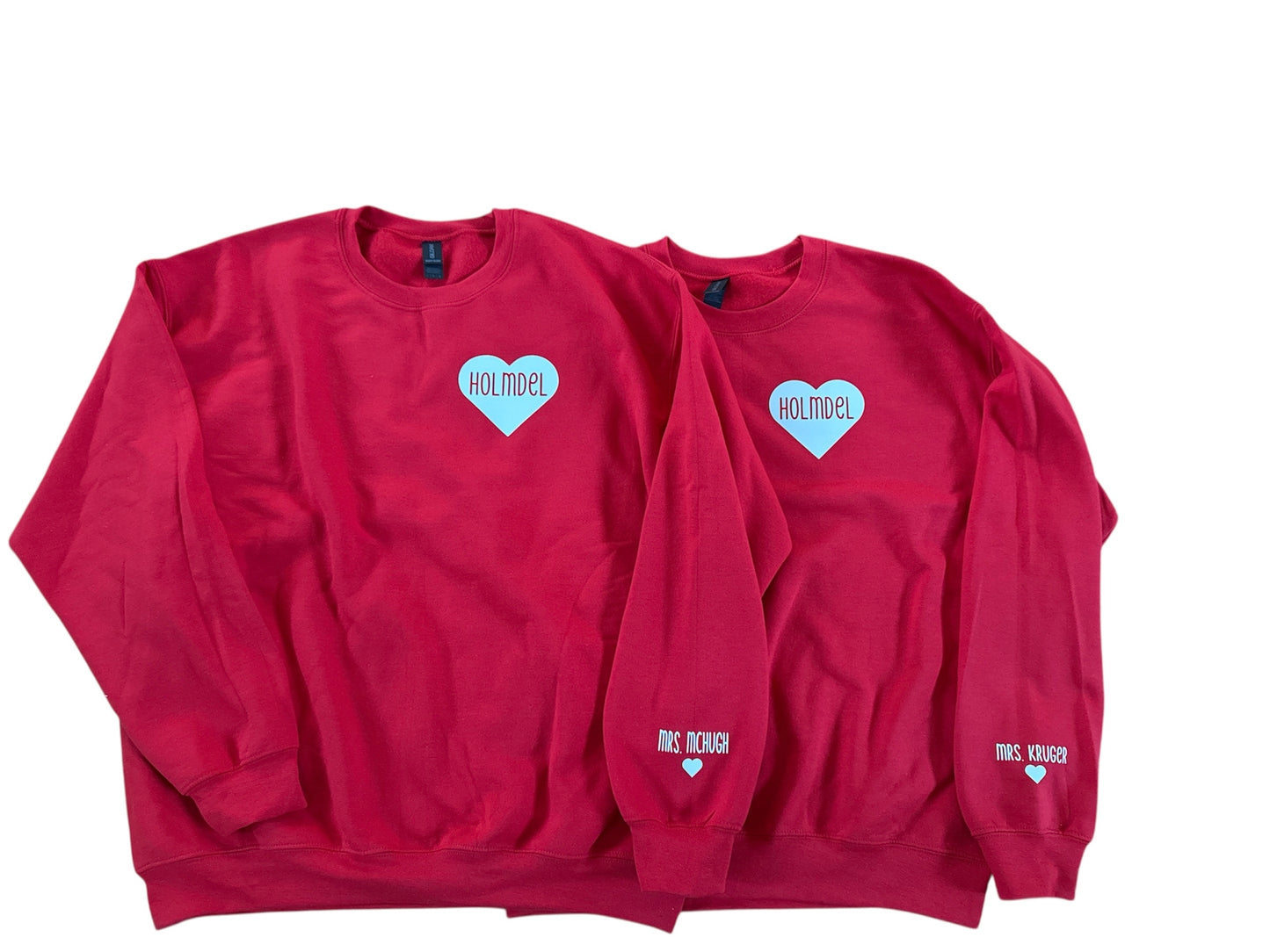 Wear my heart Adult Sweatshirt