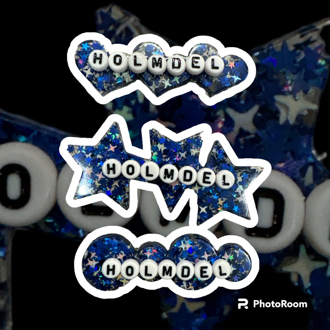 Holmdel resin shape clips