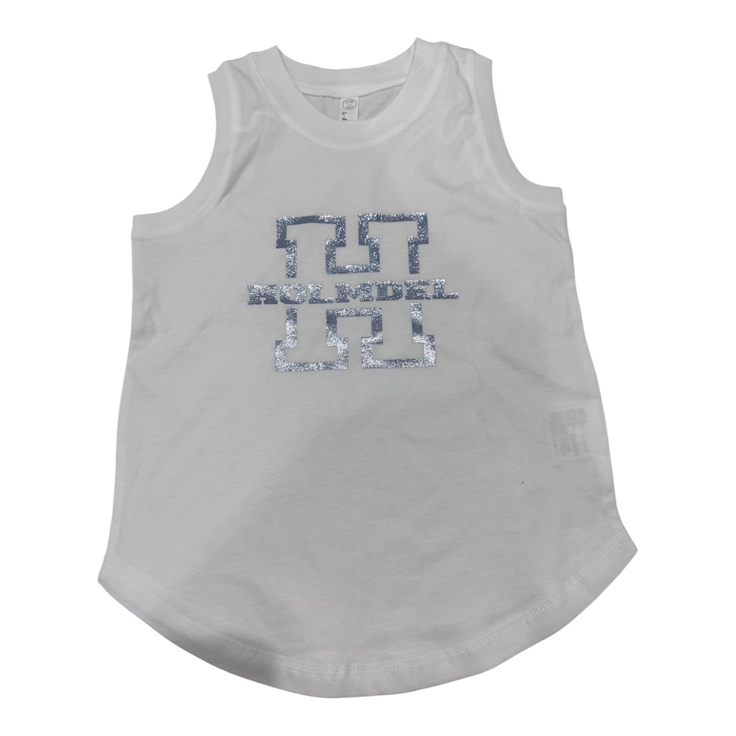 Holmdel split H smooth glitter Girls tank