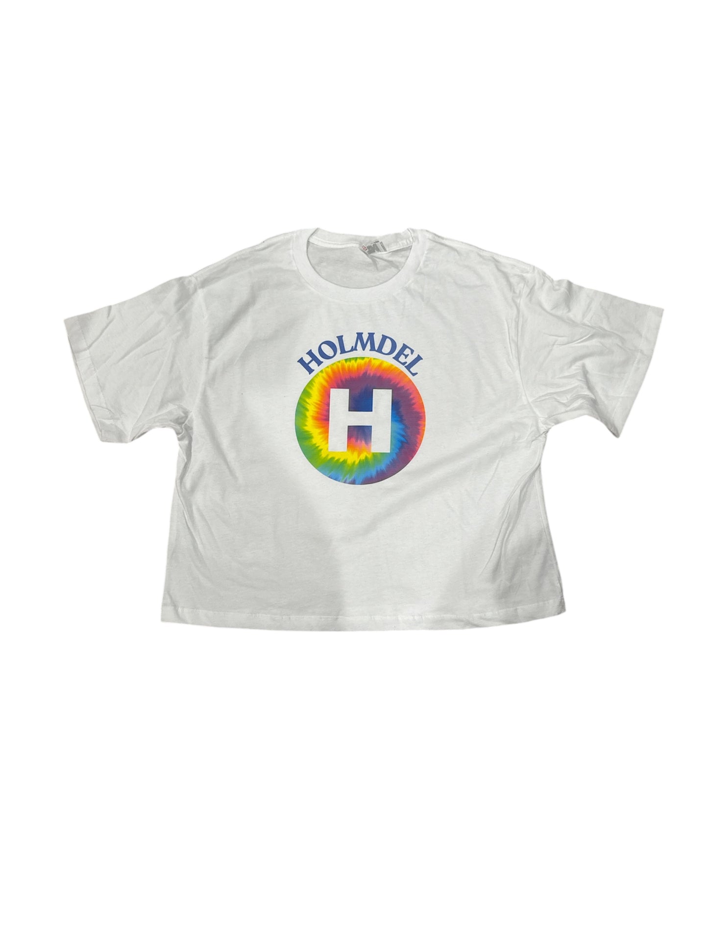 Cropped Holmdel tie dye women’s tee