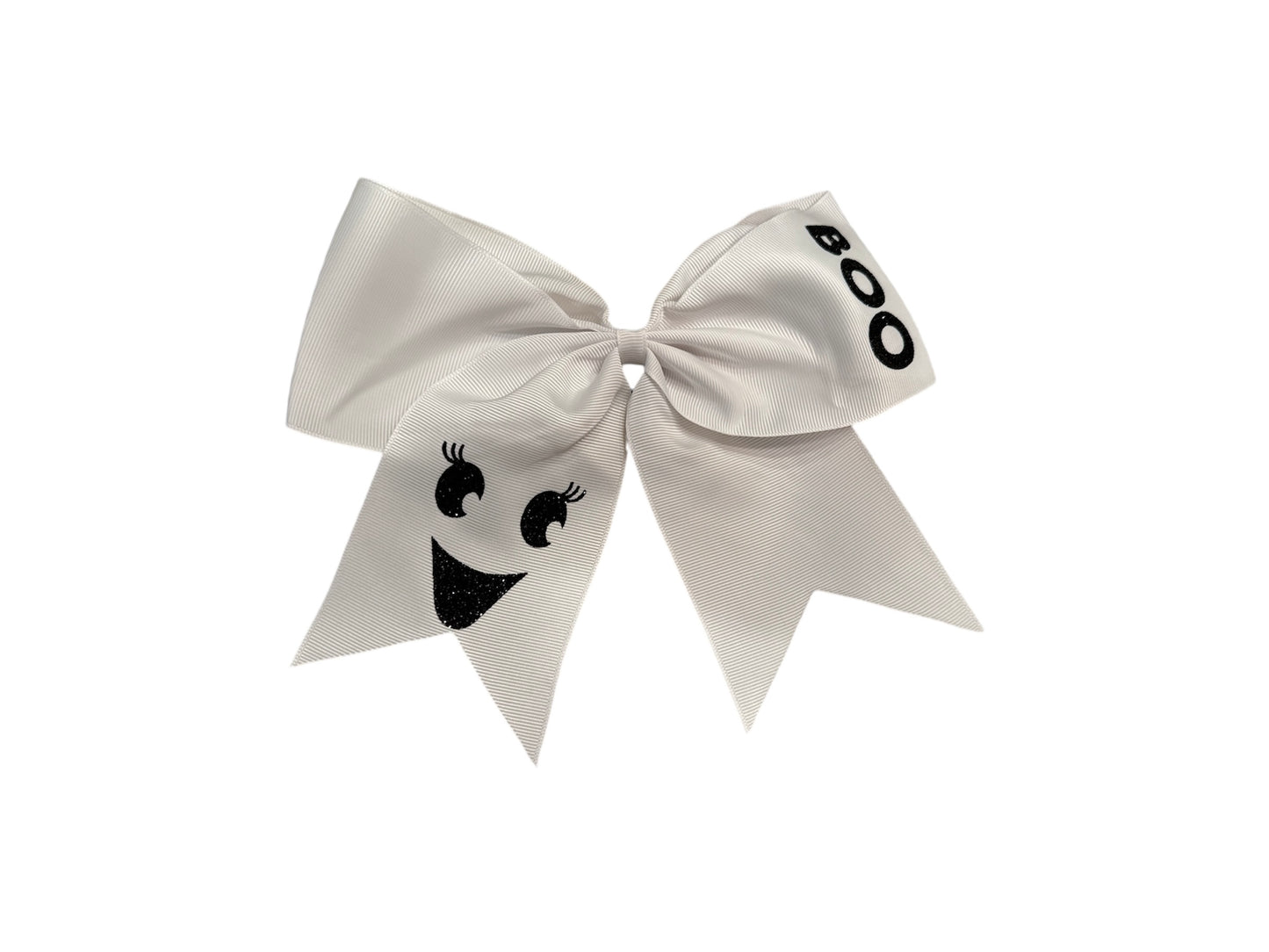 Ghost boo bow with elastic