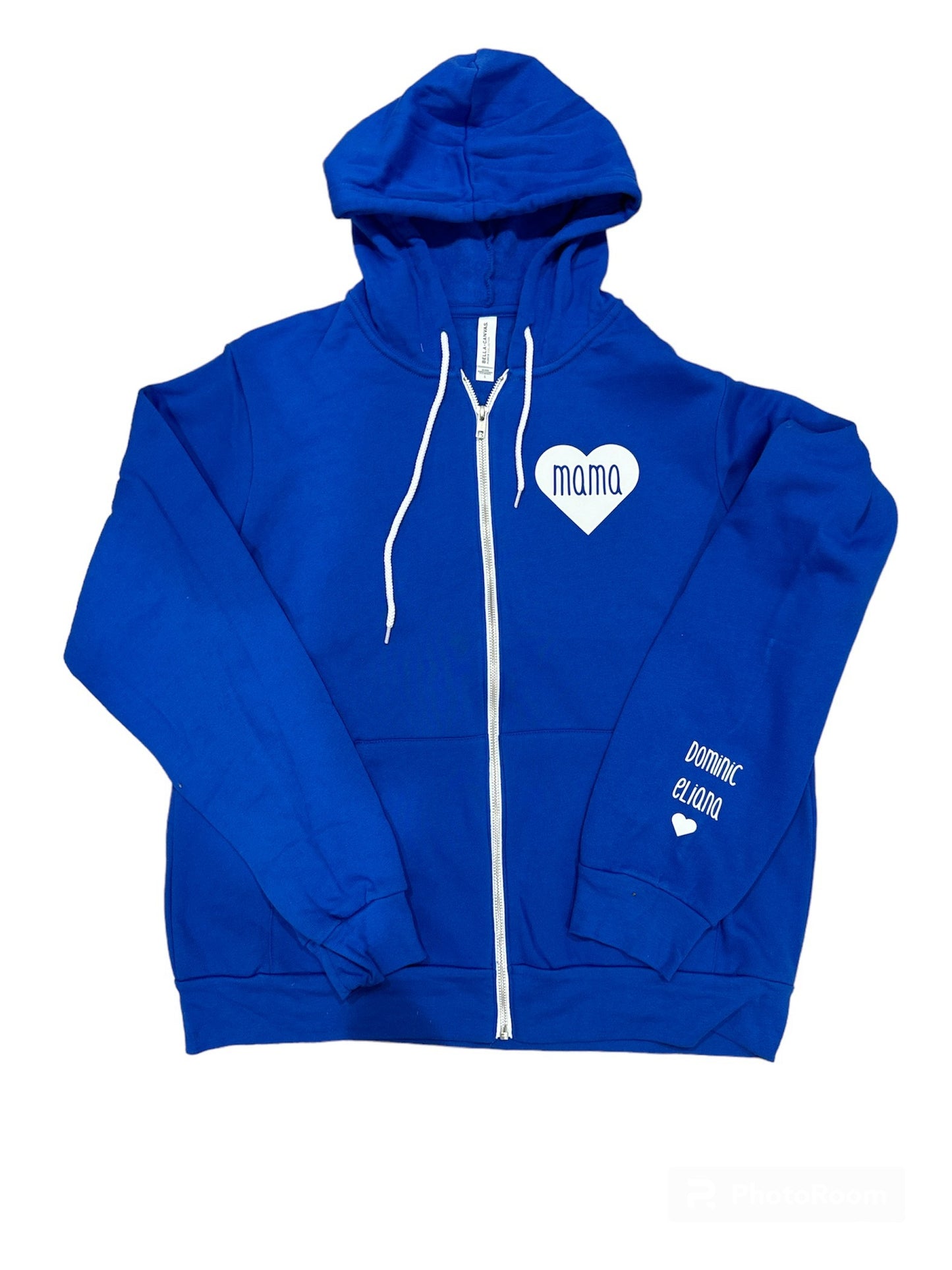 Wear my heart “Yummy” Zip Hoodie