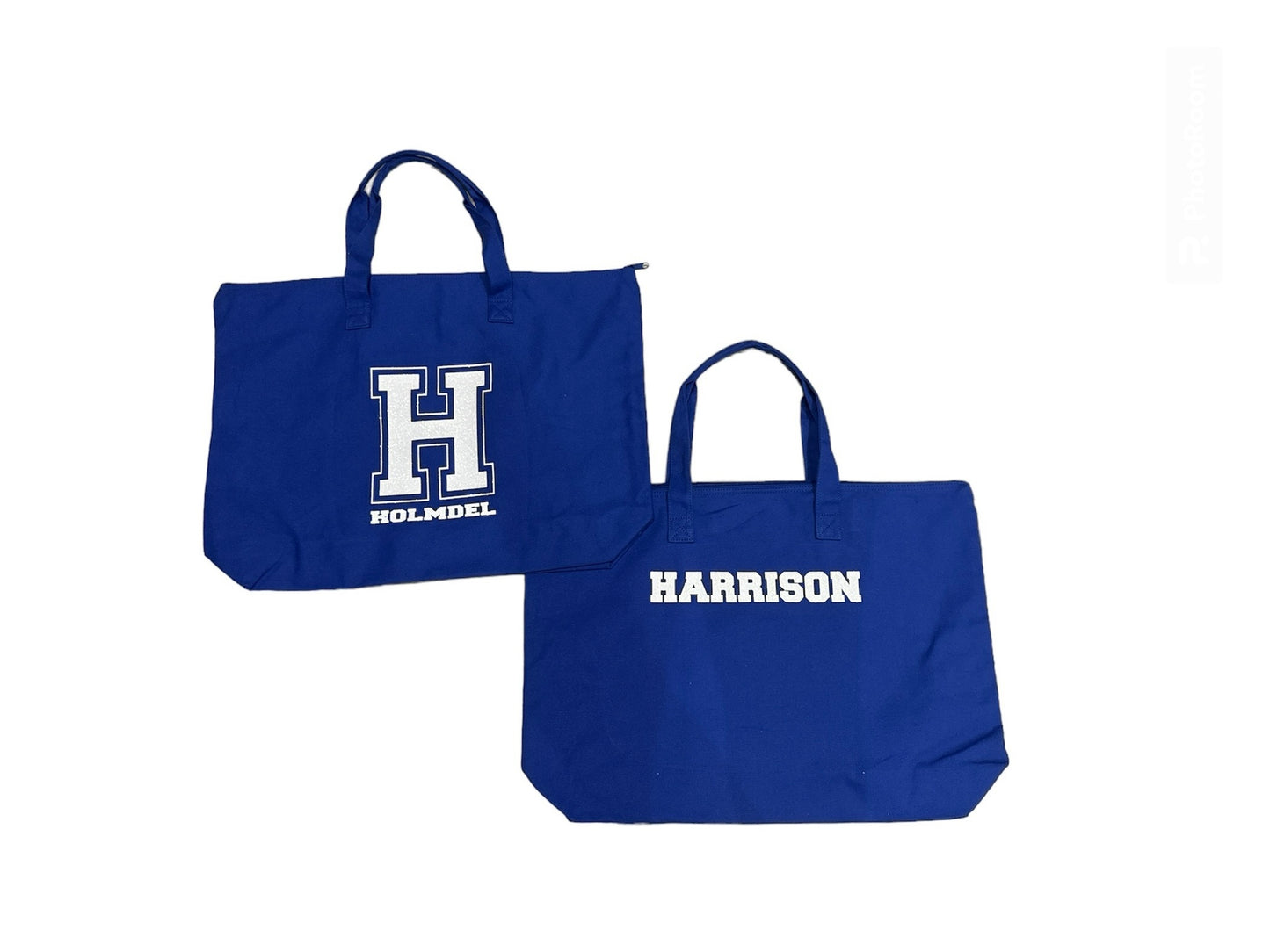 Holmdel Canvas Zippered Book Tote