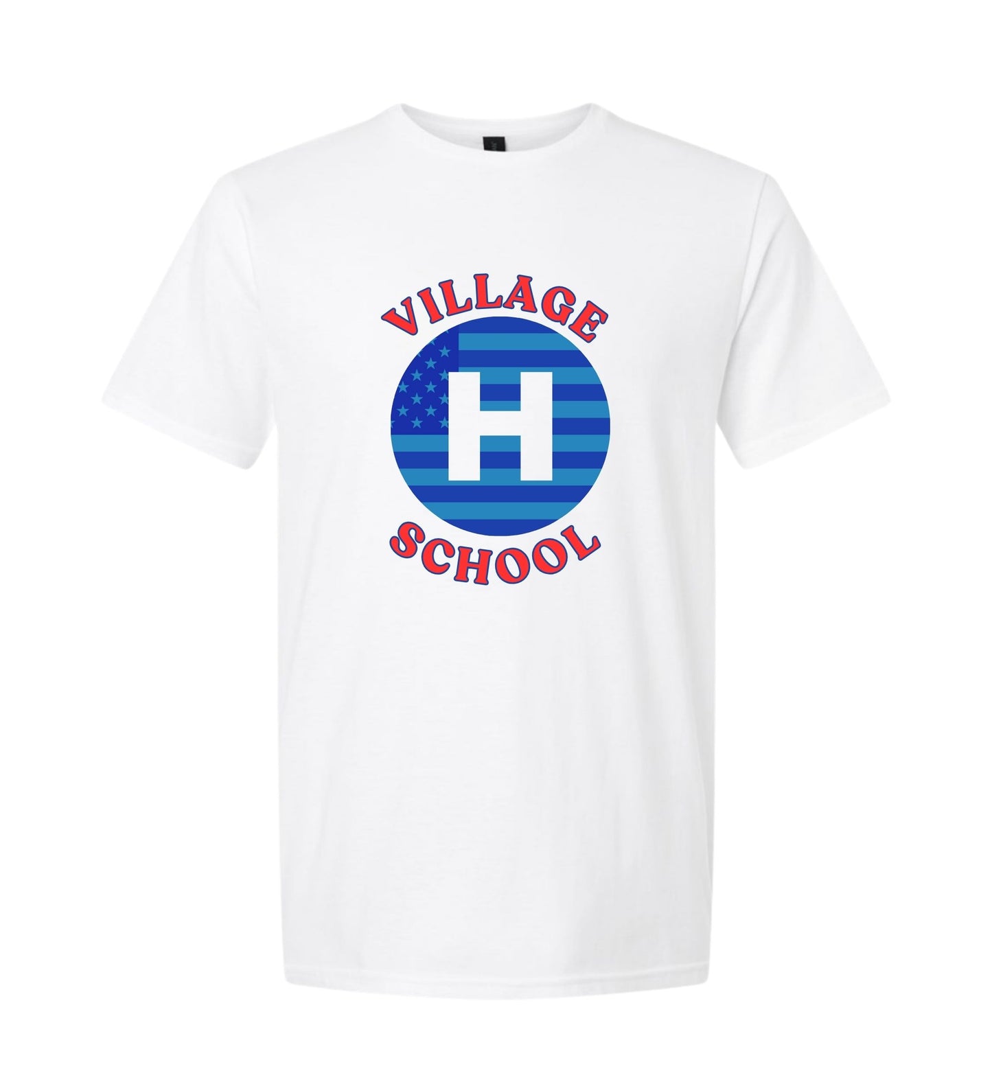 Holmdel Village School Flag T-shirt