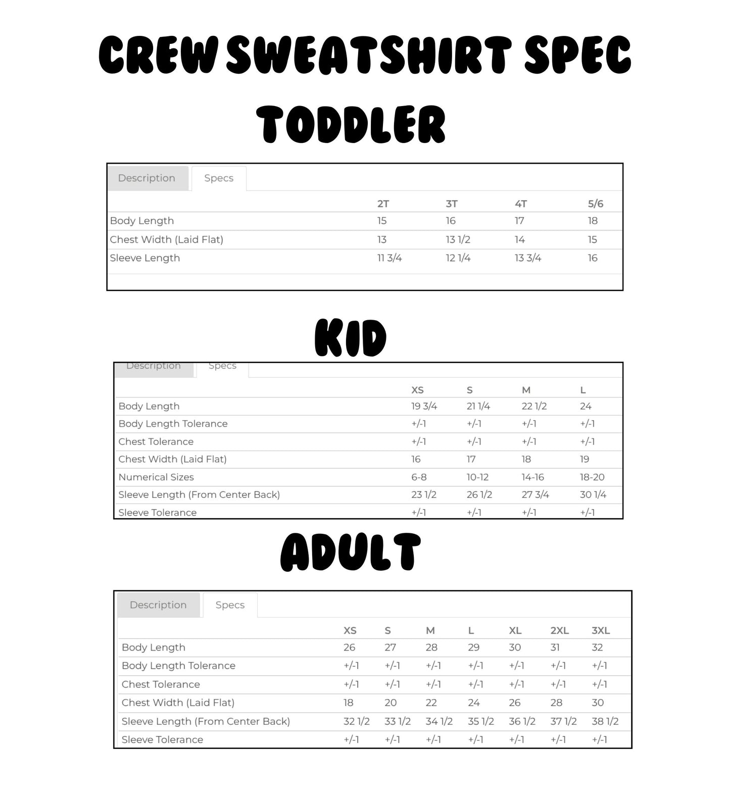 Holmdel Village School Spirit Wear Ice cream Crew neck Sweatshirt