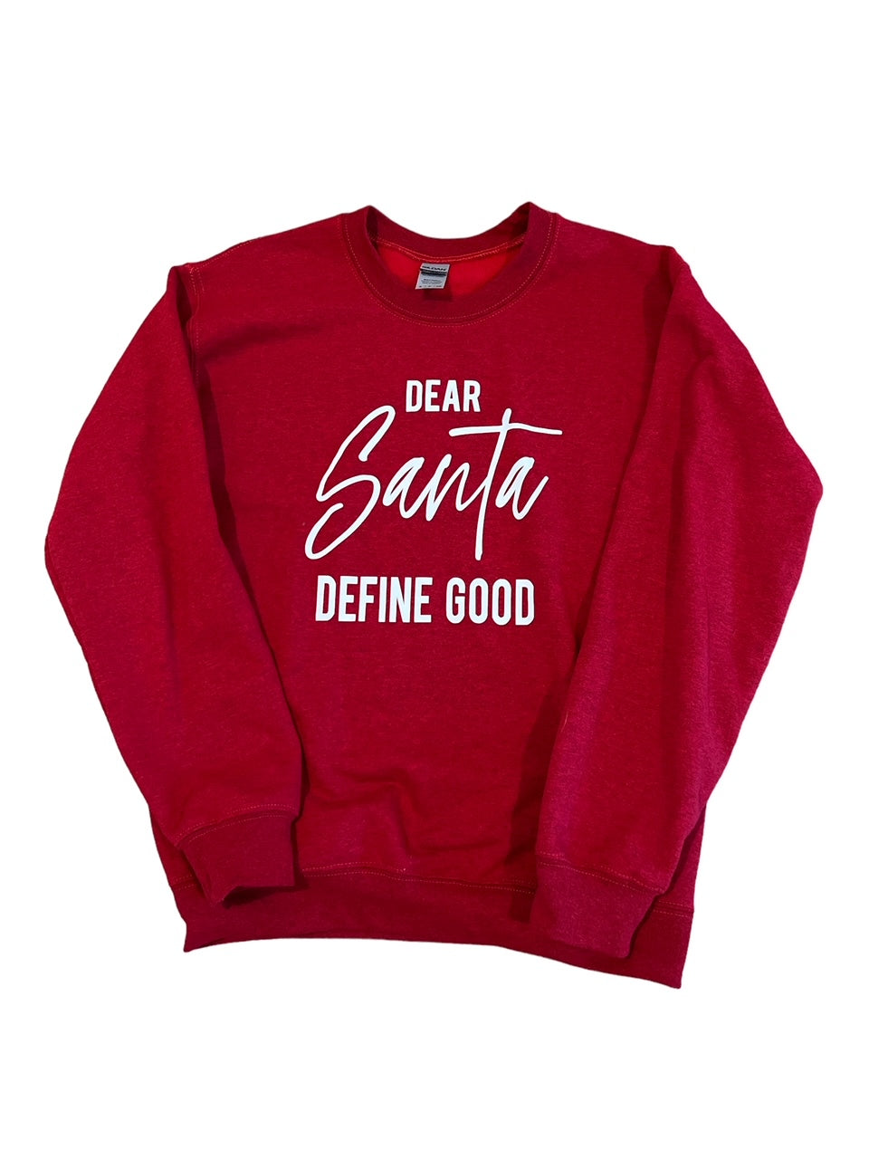 Dear Santa Define Good
