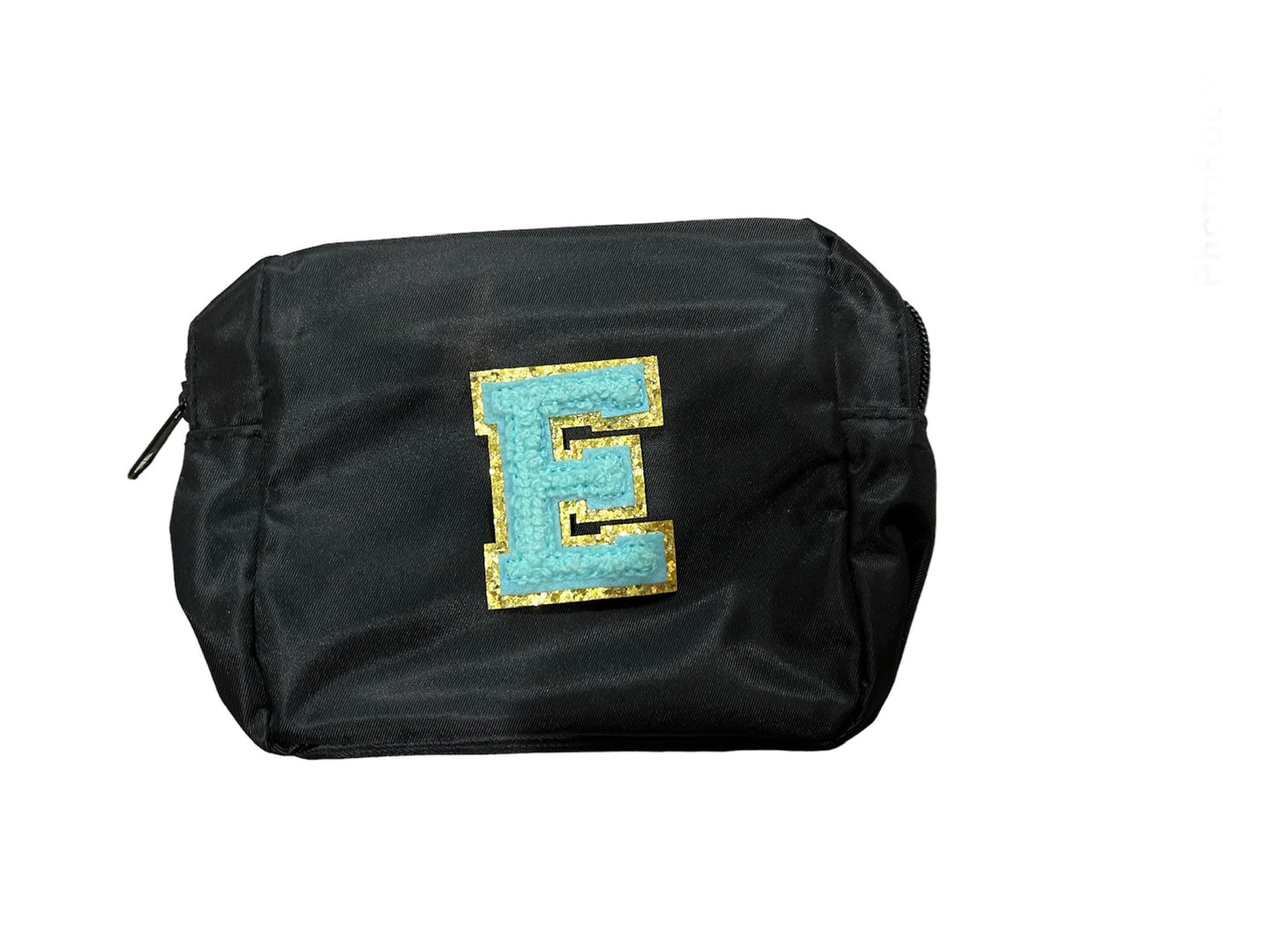 Chenille Patch Custom Small Makeup Bag