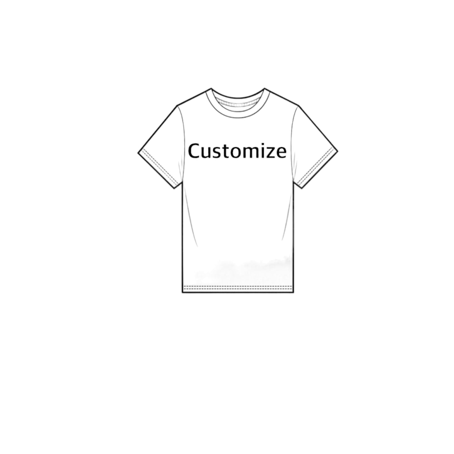 Customize short sleeve T-Shirt
