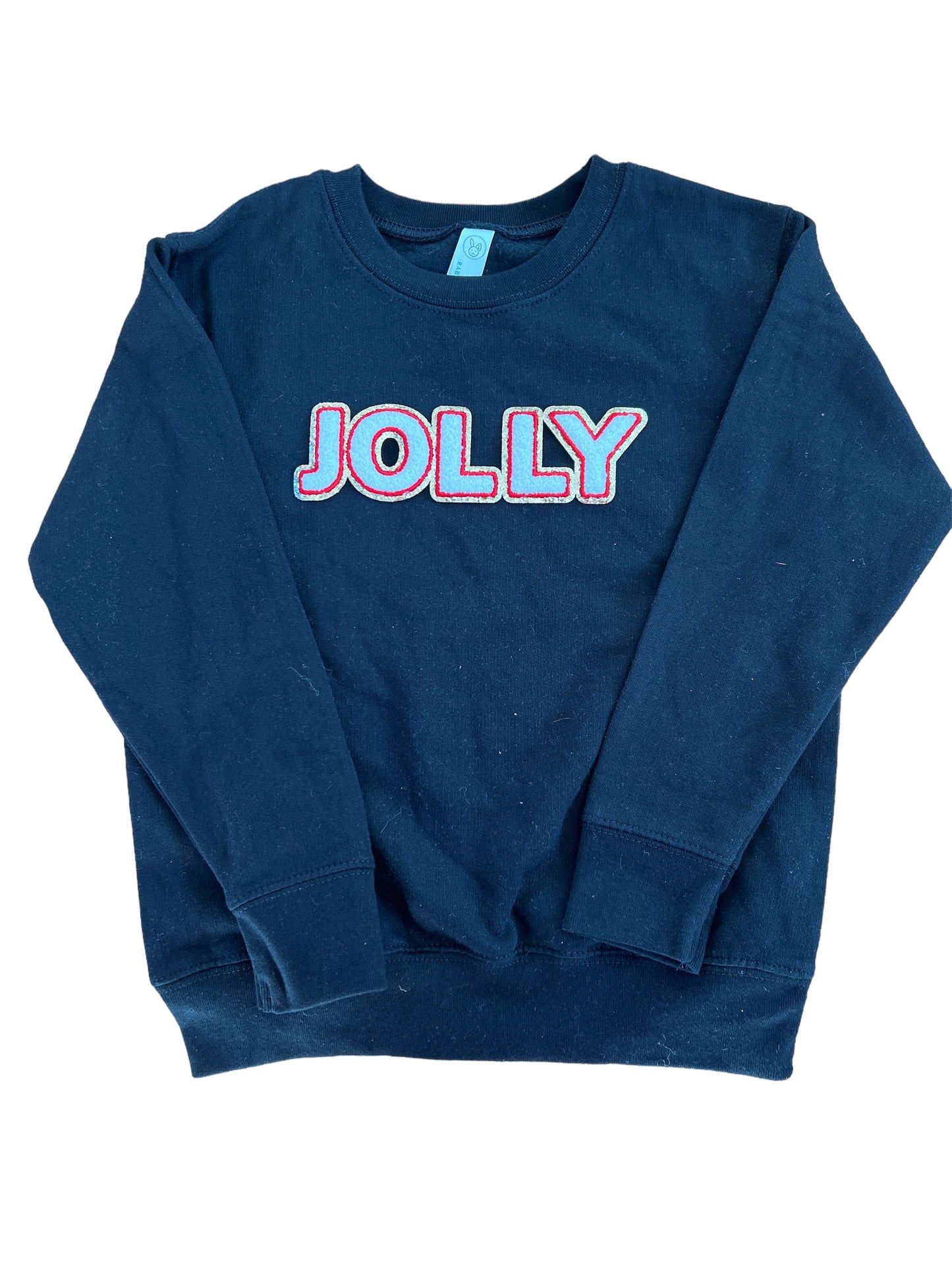 Merry & Jolly Chenille Patch Sweatshirt