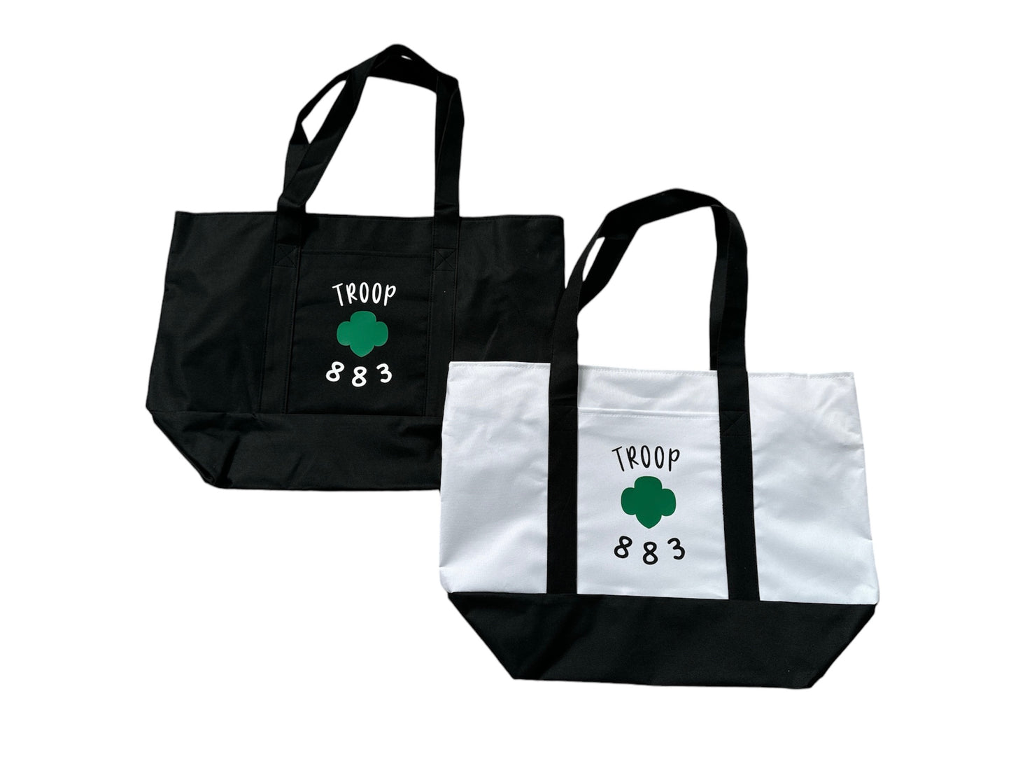 Troop Large Zipper Tote