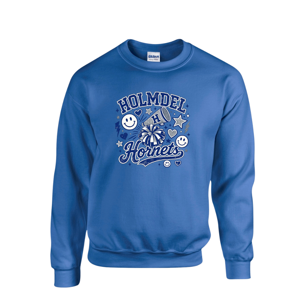 Holmdel Hornets Cheer Spirit Crew Sweatshirt