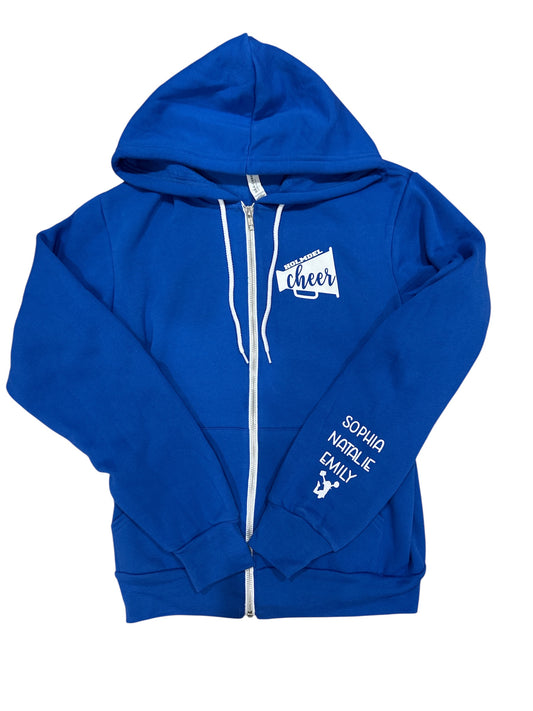 Adult “yummy” zip up hoodie