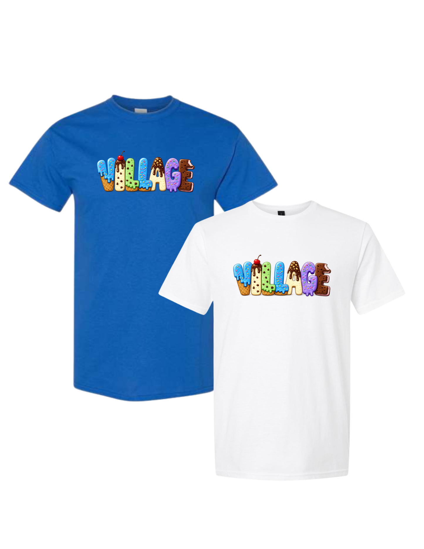 Holmdel Village School Ice Cream Sundae T-shirt