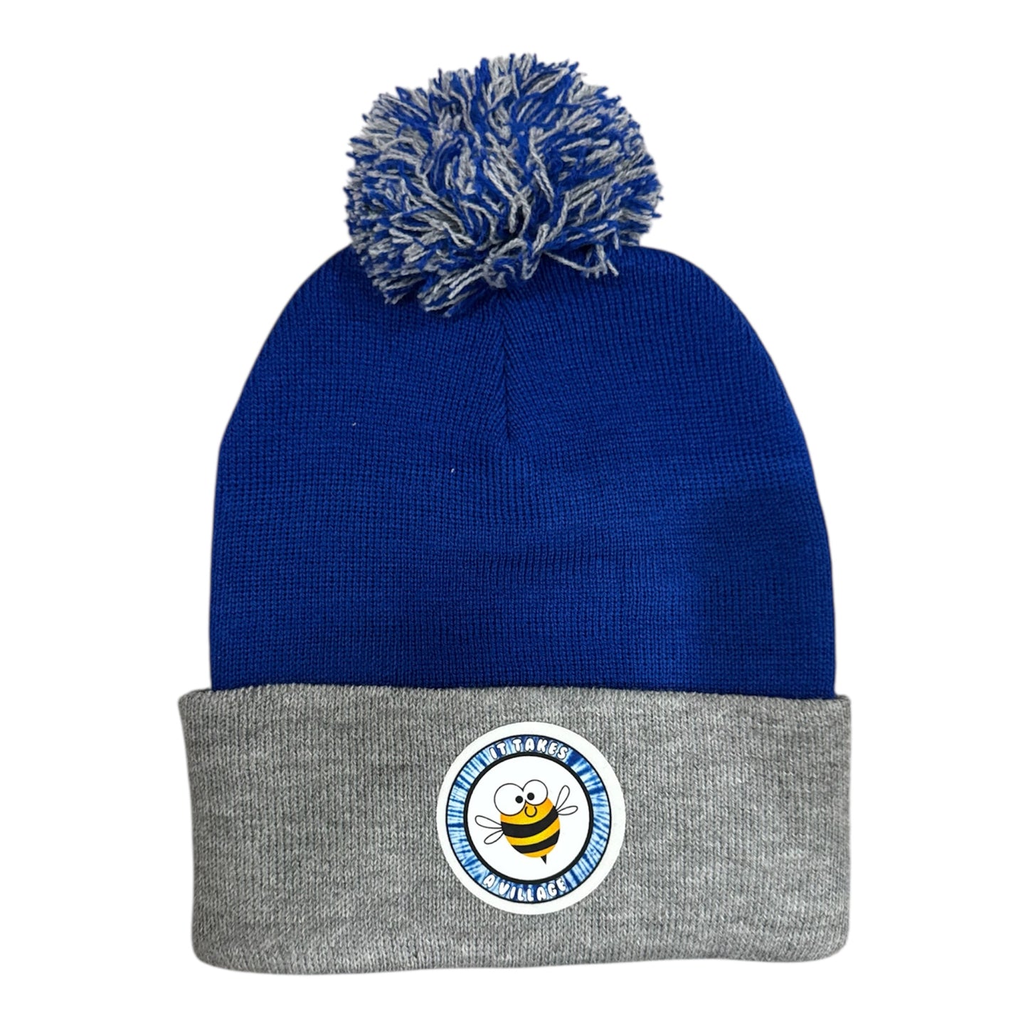 Holmdel Village School spirit wear it takes a village  winter hat