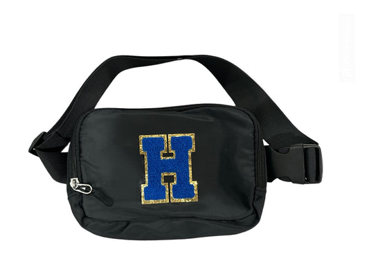 Holmdel Chenille Patch Nylon Belt Bag