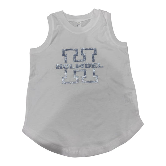 Holmdel split H smooth glitter Girls tank