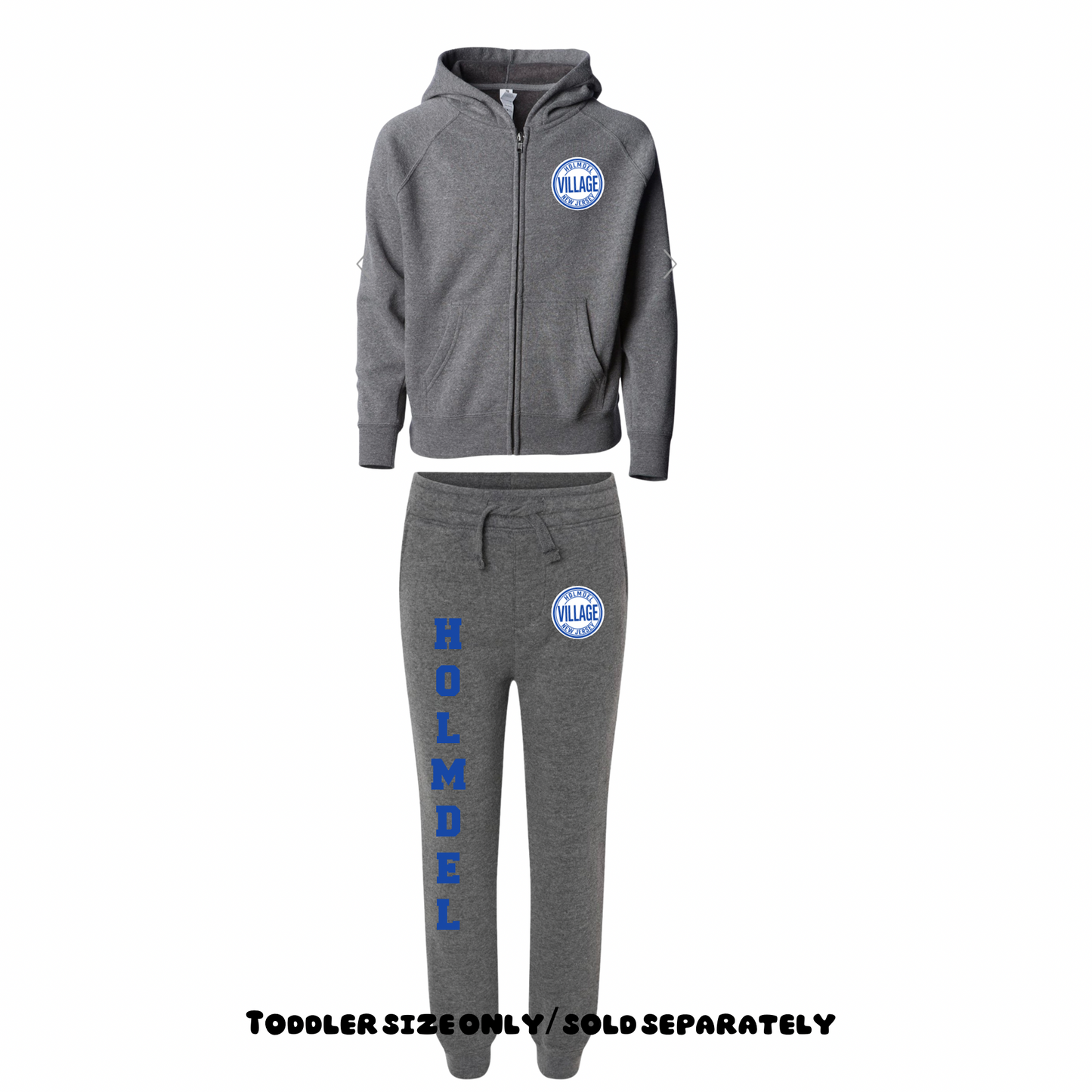 Holmdel Village School Spirit wear Toddler Zip up Hoodie