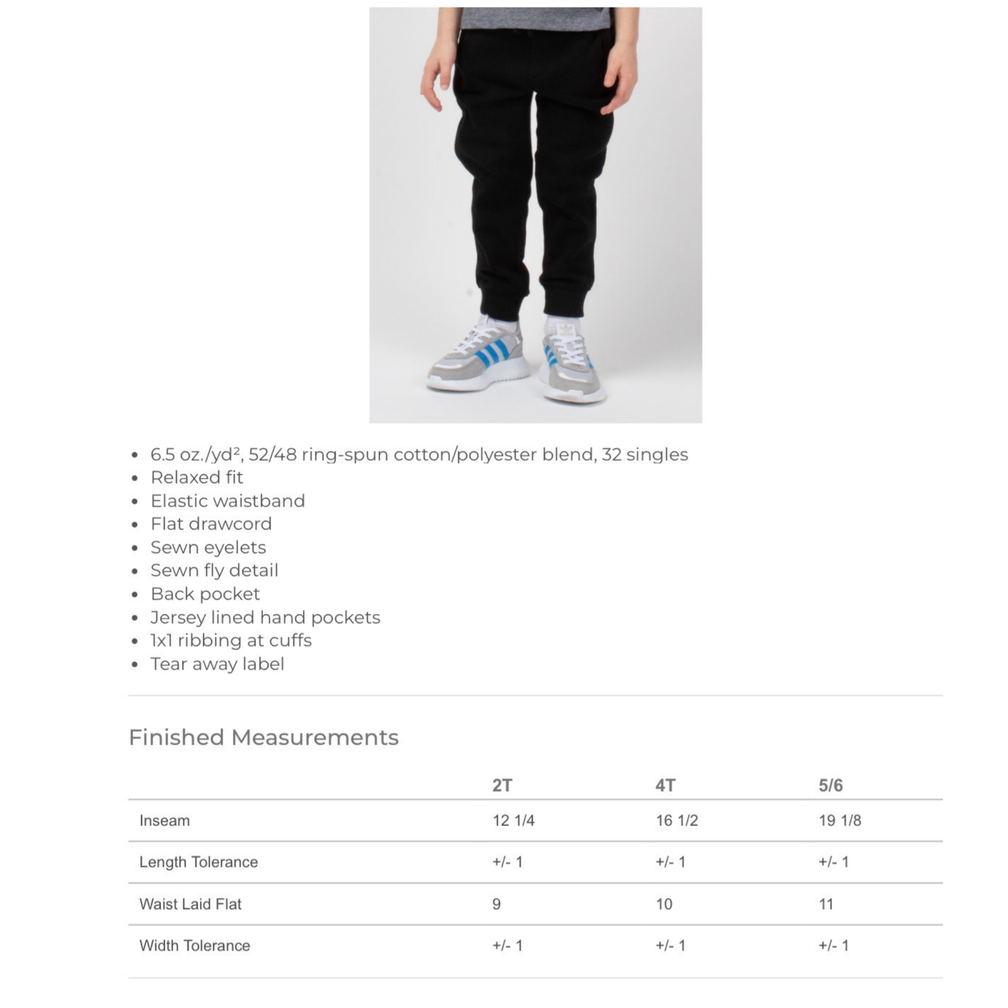 Holmdel Village School Spirit wear Circle Toddler Jogger Sweatpants