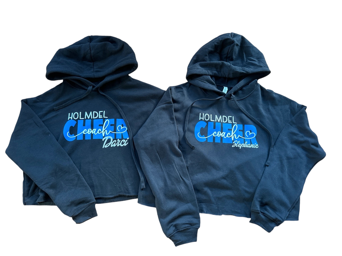 Cropped Holmdel Cheer Coach Hoodie