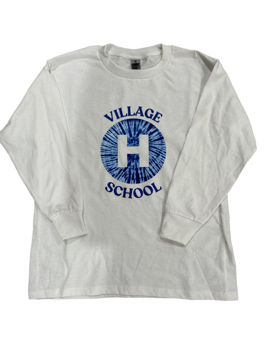 Village school Holmdel  long sleeve tie dye shirt