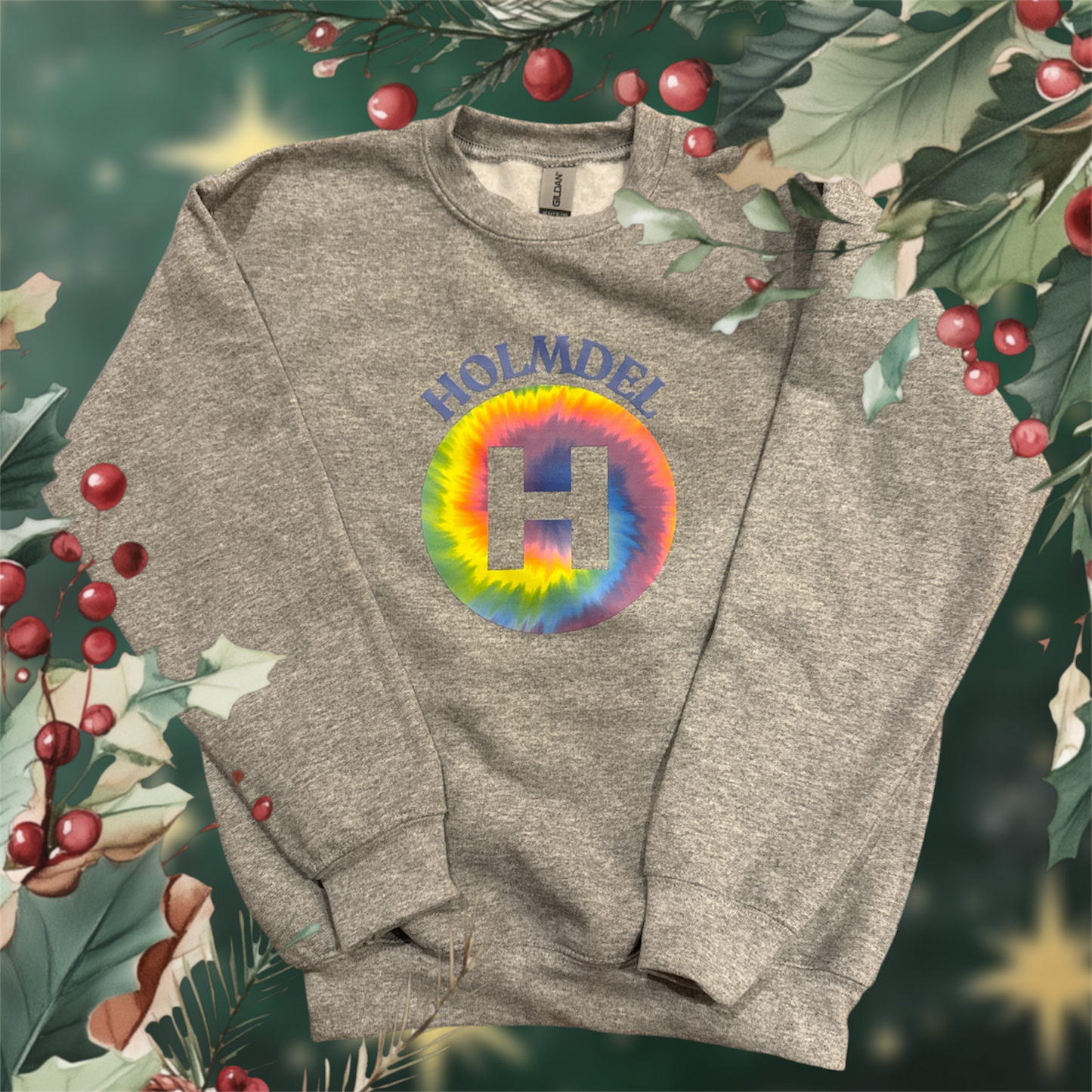 Holmdel tie dye Circle sweatshirt