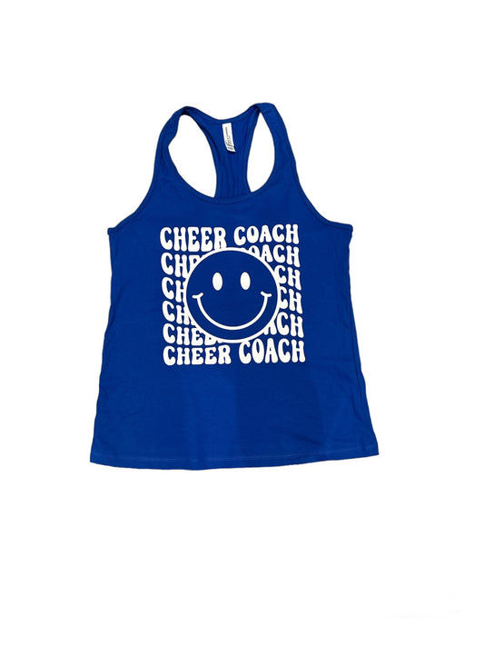 Cheer Coach Smiley Women’s Tank Top