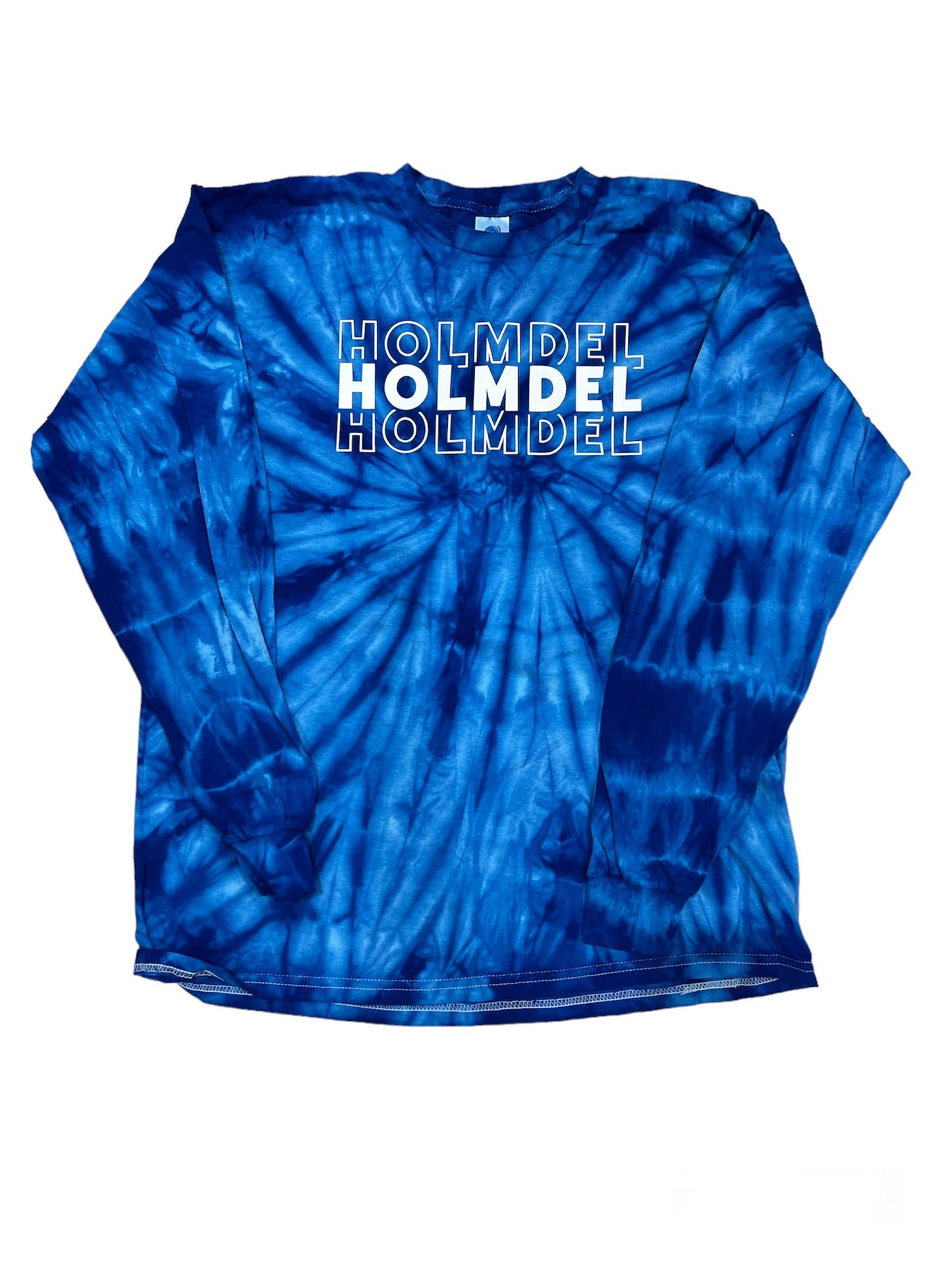 Tie dye Holmdel Adult Long sleeve T-Shirt