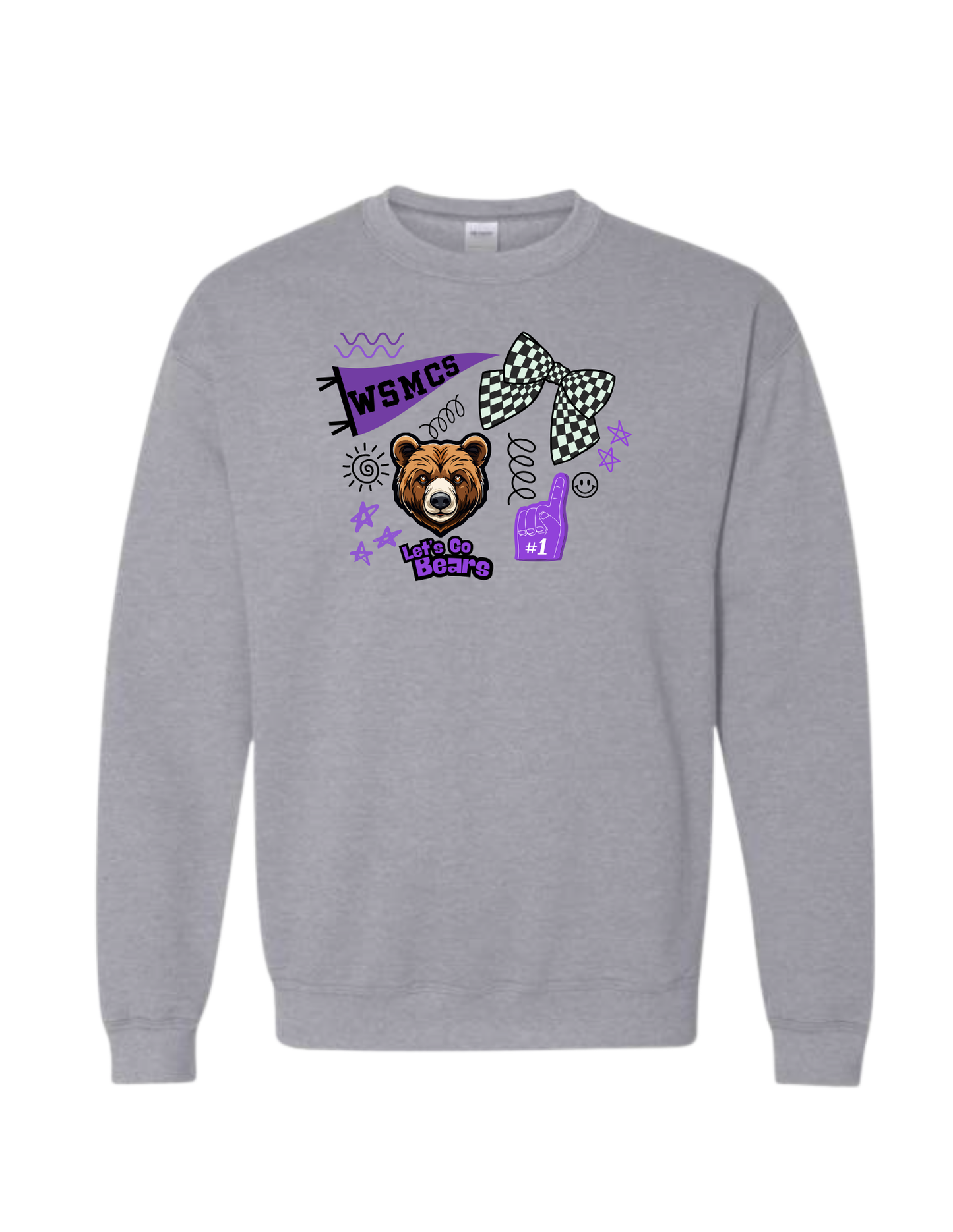 WSMCS We've got Spirt Crew Sweatshirt