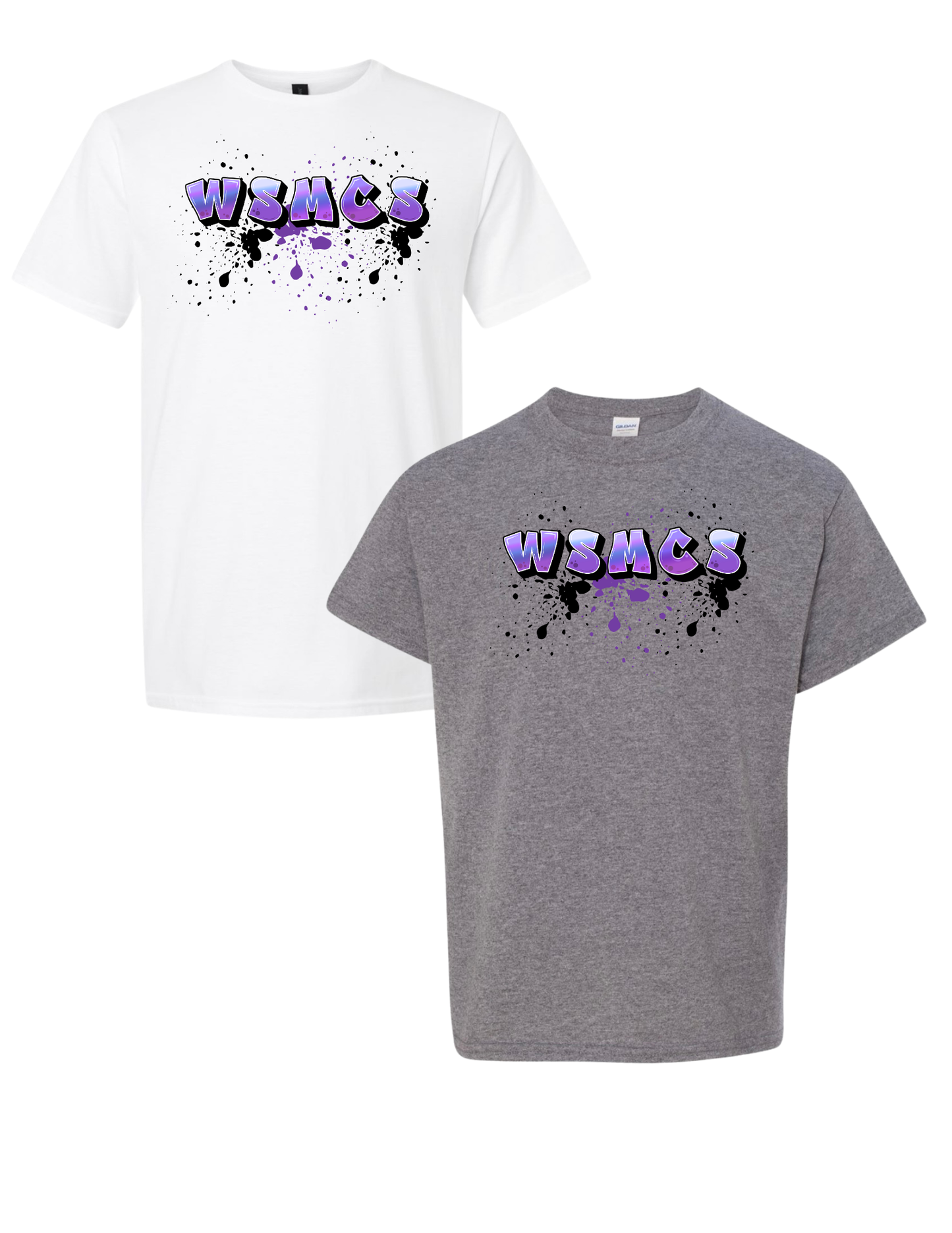 WSMCS Paint Splatter T-shirt