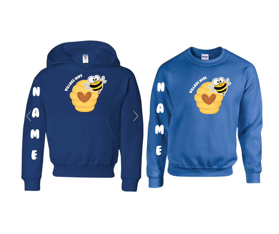 Holmdel Village School Spirit wear Village Hive Teacher Sweatshirt