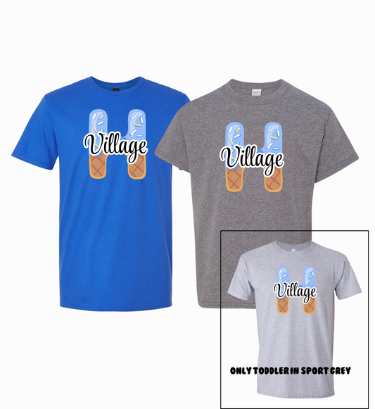 Holmdel Village School Spirit Wear Ice cream T-shirt