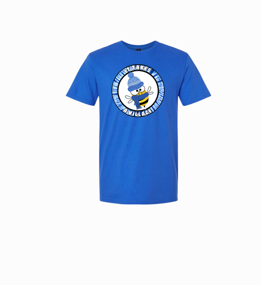 Holmdel Village School Spirit Wear Winter Bee T-Shirt