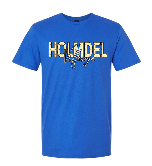 Holmdel Village School Honeycomb Script T-Shirt