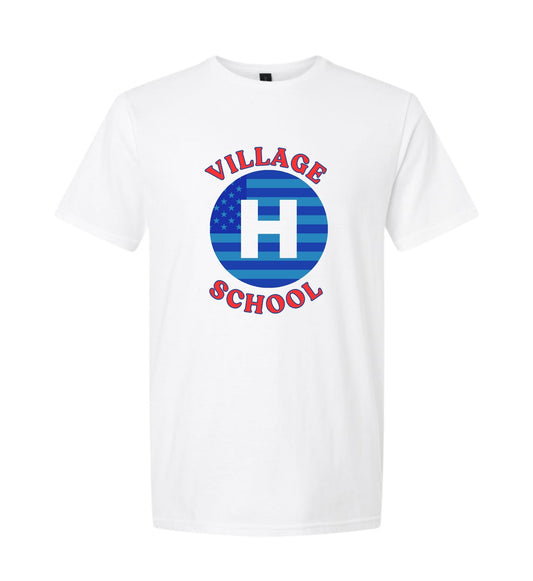 Holmdel Village School Flag T-shirt