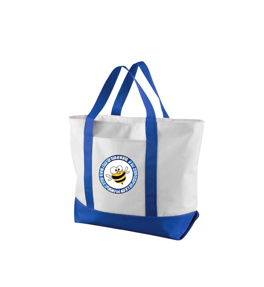 Holmdel Village School Large Zipper Personalized tote