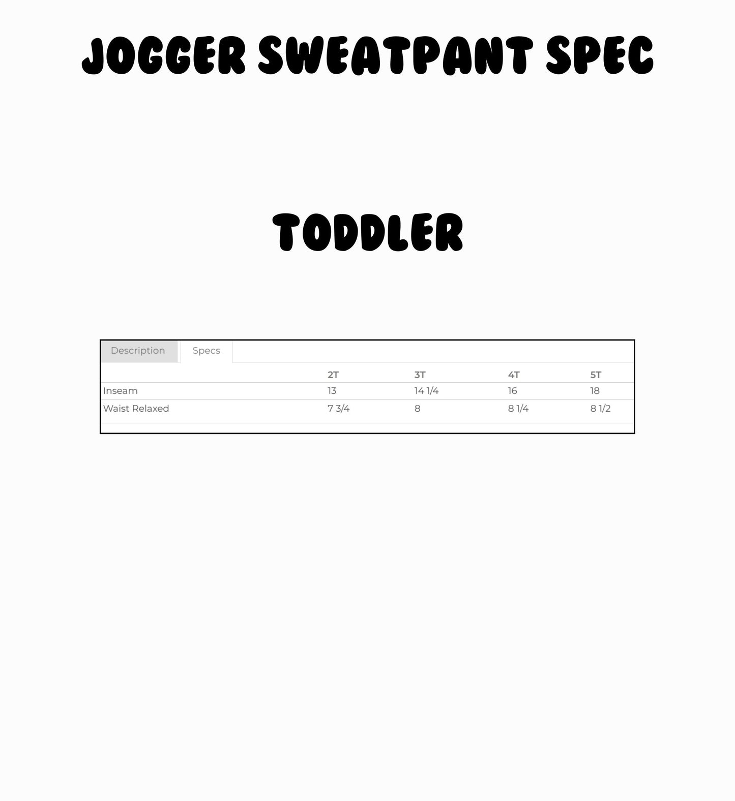 Holmdel Village School It Takes a Village Toddler Jogger Sweatpants