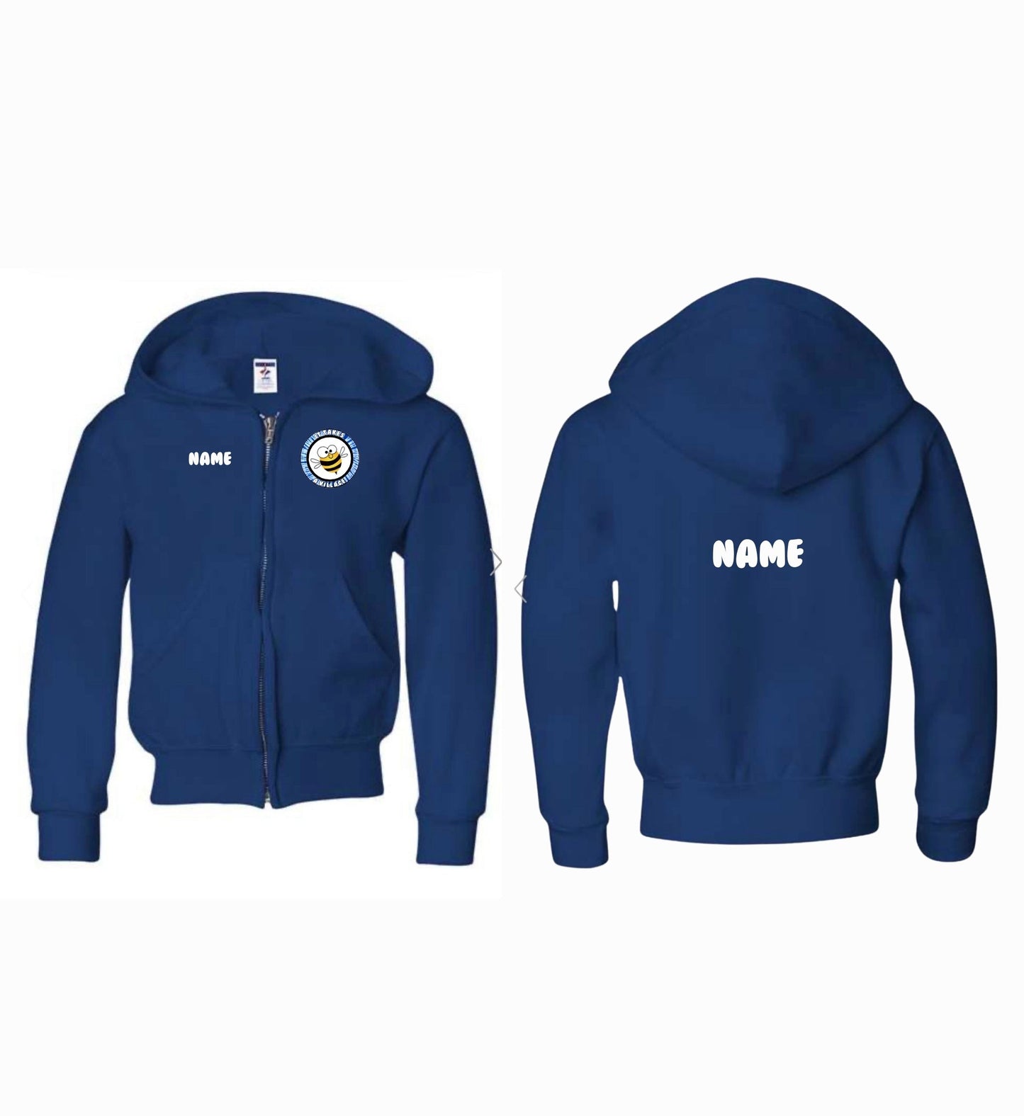 Holmdel Village School It Takes a Village Zip up Hoodie