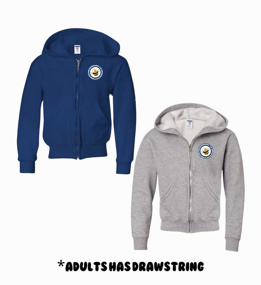 Holmdel Village School It Takes a Village Zip up Hoodie