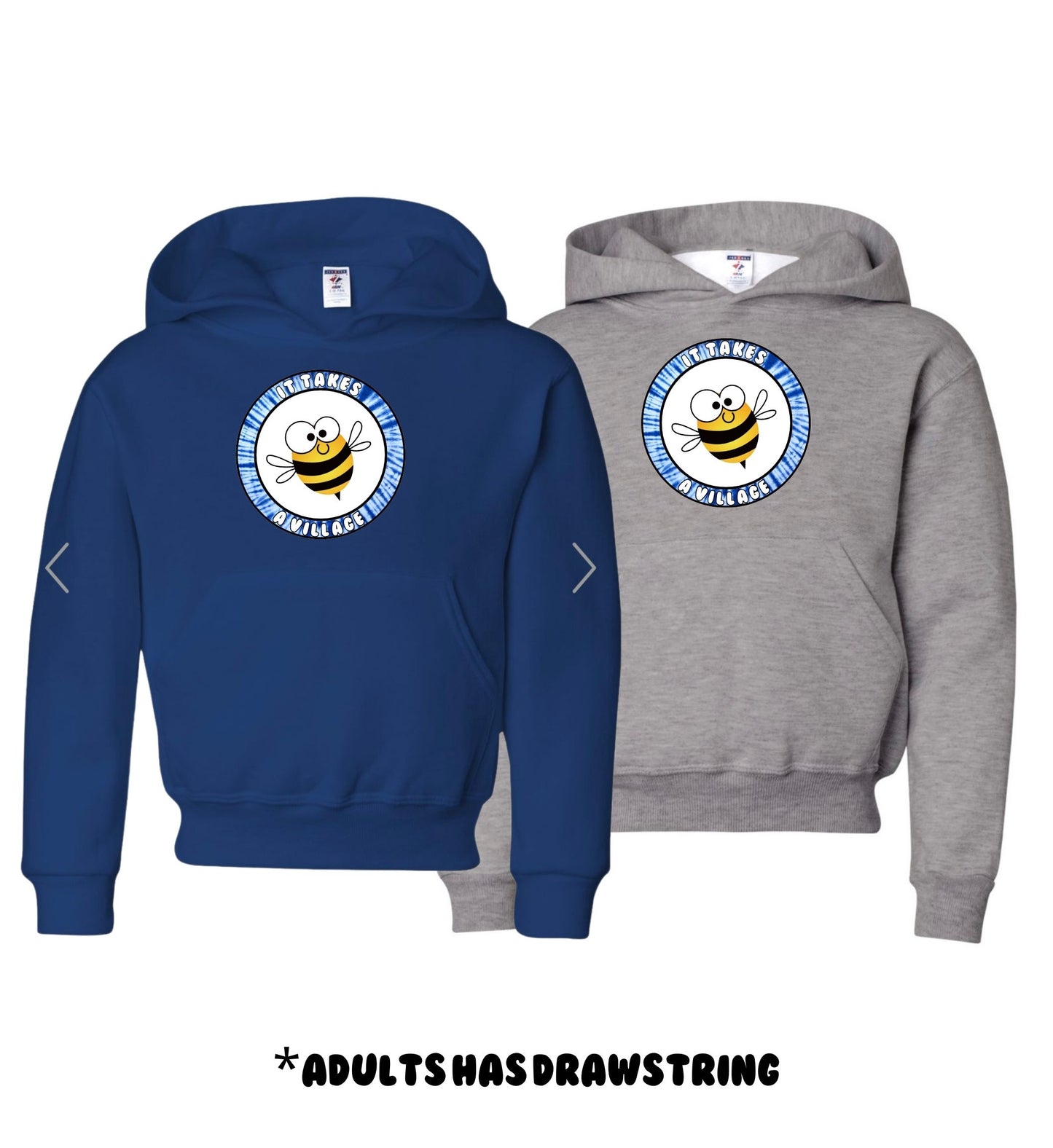 Holmdel Village School Spirit wear It takes a Village Hoodie Sweatshirt