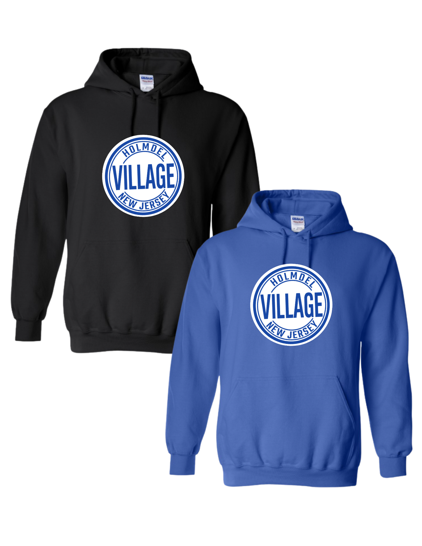 Holmdel Village School Spirit Wear Circler Hoodie Sweatshirt