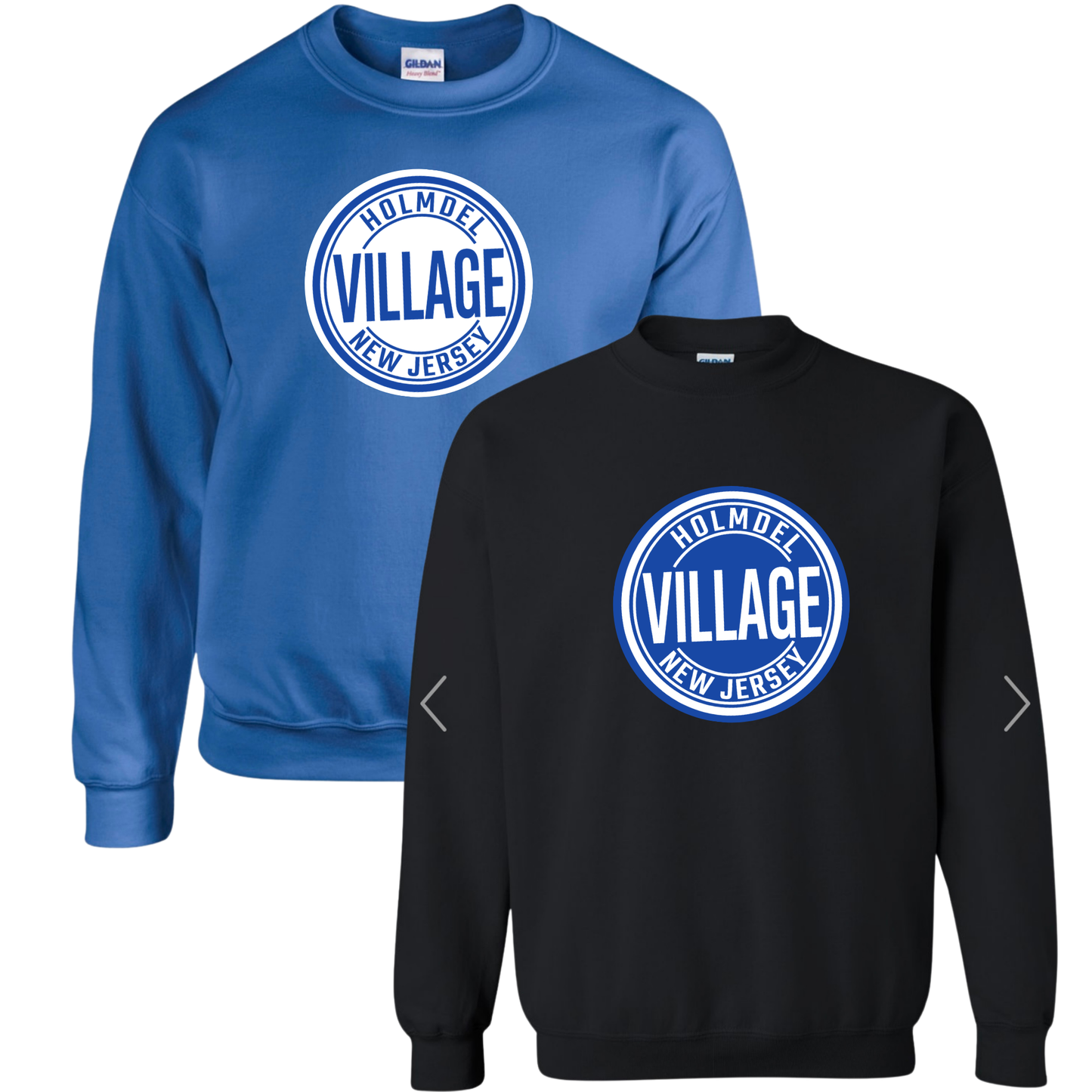 Holmdel Village School Spirit Wear Circle Crew Sweatshirt
