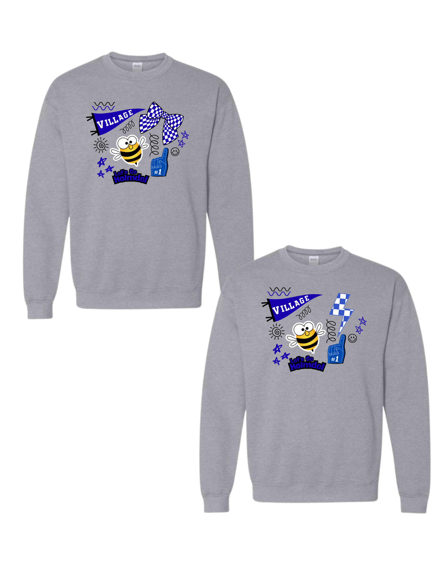 Holmdel Village School Spirit wear We've got Spirit Crew Sweatshirt