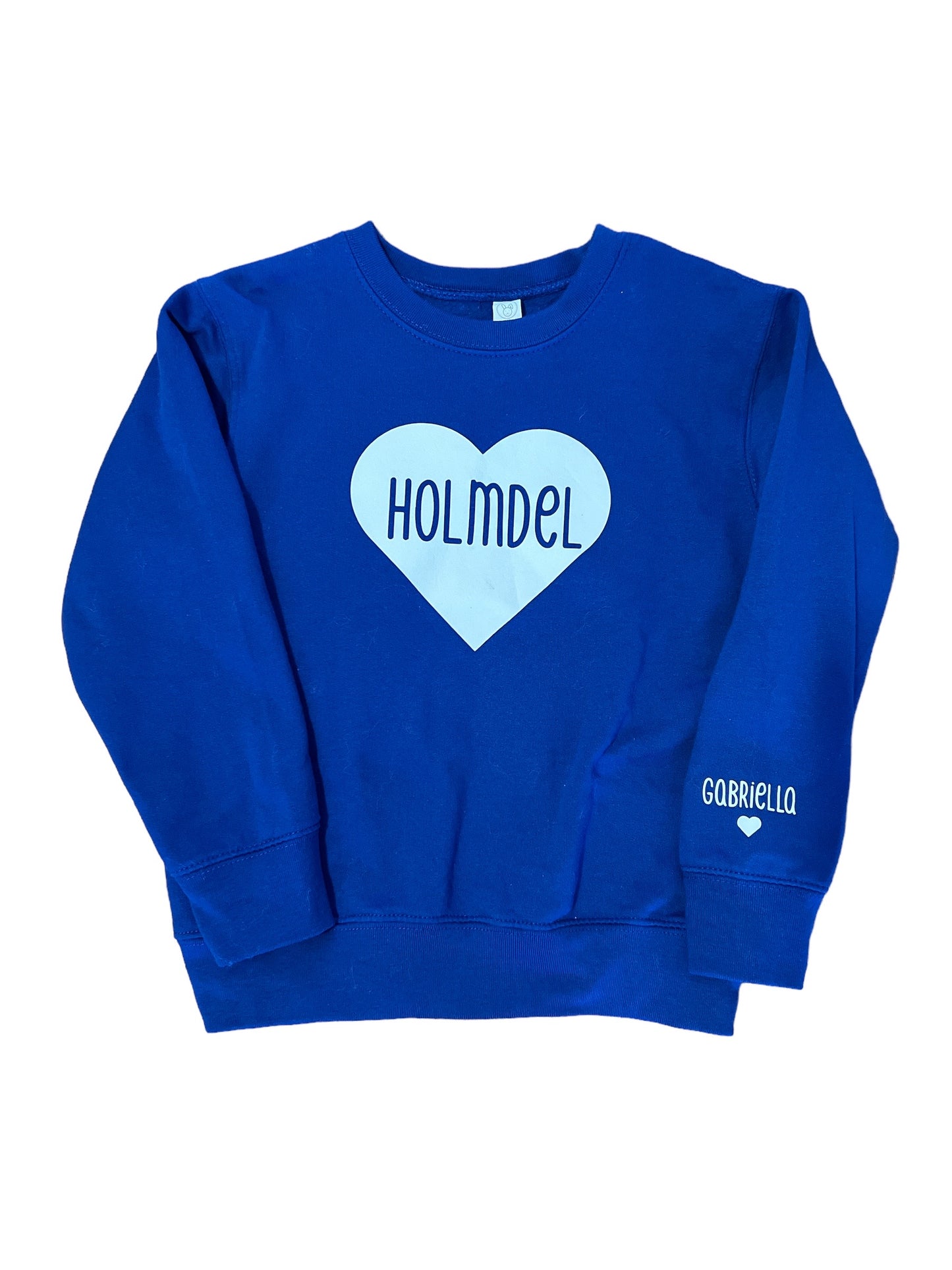 Holmdel Kid & Toddler  Wear my Heart Sweatshirts